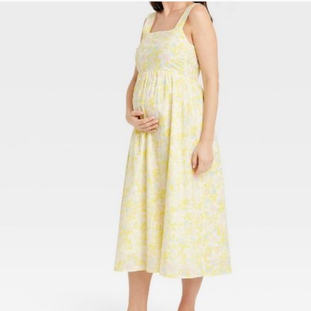 The Nines by Hatch Yellow Summer Dress size M